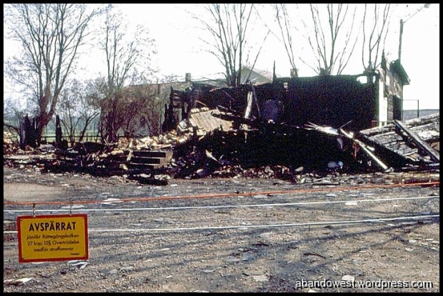 Varnhem i maj 1979 - efter branden