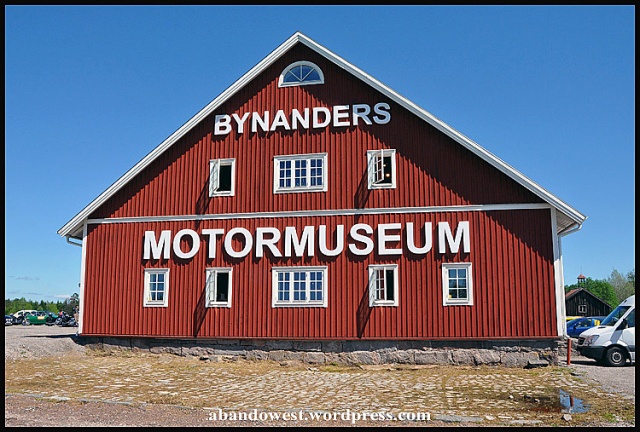 Bynanders Motormuseum vid Torstorps gård utanför Svenljunga - 2014-05-25