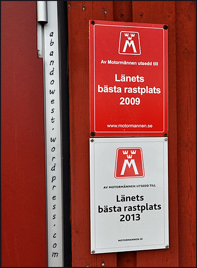 Rastplats längs E6/E20 - Skåne - 2016-03-28