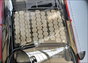 Solceller på taket - Saab EV-1 